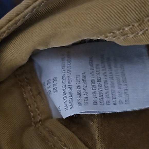 American Eagle slim Chinos formal dressy outing pants preppy - Picture 5 of 5